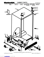 Предварительный просмотр 1 страницы KitchenAid KSCS25FTBL01 Parts List