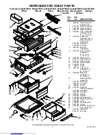 Предварительный просмотр 4 страницы KitchenAid KSCS25FTBL01 Parts List