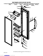 Предварительный просмотр 9 страницы KitchenAid KSCS25FTBL01 Parts List