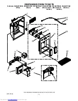 Предварительный просмотр 13 страницы KitchenAid KSCS25FTBL01 Parts List