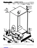 KitchenAid KSCS25FTBL02 Parts List предпросмотр