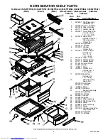 Предварительный просмотр 4 страницы KitchenAid KSCS25FTBL02 Parts List