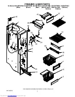 Предварительный просмотр 5 страницы KitchenAid KSCS25FTBL02 Parts List