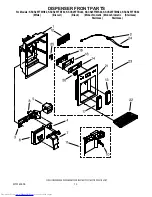 Предварительный просмотр 13 страницы KitchenAid KSCS25FTBL02 Parts List