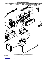 Предварительный просмотр 19 страницы KitchenAid KSCS25FTBL02 Parts List