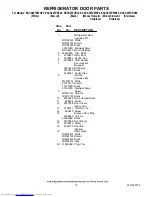 Preview for 10 page of KitchenAid KSCS25FVBL00 Parts List