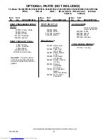 Preview for 21 page of KitchenAid KSCS25FVBL00 Parts List