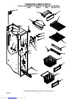 Предварительный просмотр 5 страницы KitchenAid KSCS25INBL00 Parts List