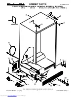 KitchenAid KSCS25INBL01 Parts List предпросмотр