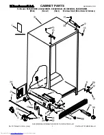 KitchenAid KSCS25INBL03 Parts List preview