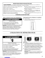 Предварительный просмотр 23 страницы KitchenAid KSCS25MSMS00 Use And Care Manual