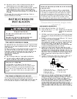 Preview for 13 page of KitchenAid KSCS25MTMK - 23.7 cu. ft. Refrigerator Installation Instructions Manual