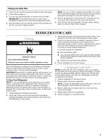 Preview for 5 page of KitchenAid KSCS25MVMK00 User Instructions