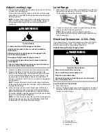 Preview for 14 page of KitchenAid KSDB900ESS Owner'S Manual