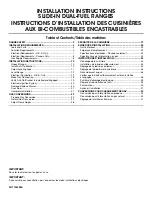 Preview for 1 page of KitchenAid KSDB900ESS2 Installation Instructions Manual