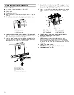 Предварительный просмотр 14 страницы KitchenAid KSDB900ESS2 Installation Instructions Manual