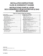 Preview for 1 page of KitchenAid KSDG950ESS2 Installation Instructions Manual