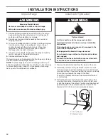 Preview for 12 page of KitchenAid KSDG950ESS2 Installation Instructions Manual