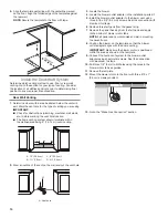 Предварительный просмотр 14 страницы KitchenAid KSDG950ESS2 Installation Instructions Manual