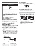 Preview for 16 page of KitchenAid KSDG950ESS2 Installation Instructions Manual