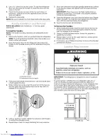 Preview for 6 page of KitchenAid KSF22C4CYY00 User Instructions