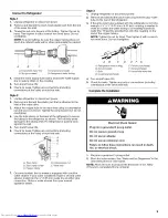 Preview for 9 page of KitchenAid KSF22C4CYY00 User Instructions