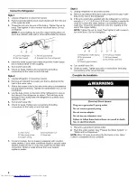 Предварительный просмотр 8 страницы KitchenAid KSF26C4XYB00 User Instructions