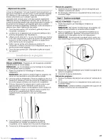 Предварительный просмотр 27 страницы KitchenAid KSF26C4XYB00 User Instructions