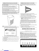 Preview for 10 page of KitchenAid KSF26C4XYB02 User Instructions