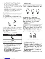 Предварительный просмотр 14 страницы KitchenAid KSF26C4XYY User Instructions