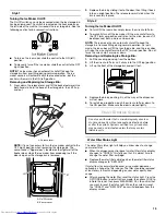 Предварительный просмотр 15 страницы KitchenAid KSF26C4XYY User Instructions