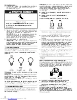 Предварительный просмотр 62 страницы KitchenAid KSF26C4XYY User Instructions