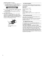 Preview for 8 page of KitchenAid KSGB900ESS Installation Instructions Manual