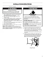 Preview for 9 page of KitchenAid KSGB900ESS Installation Instructions Manual