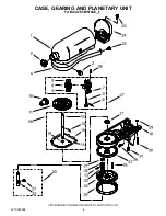 Preview for 4 page of KitchenAid KSM150AGBCA0 Parts List