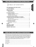 Preview for 3 page of KitchenAid KSM1FPA Instructions Manual