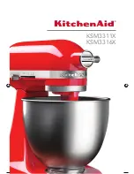 Preview for 1 page of KitchenAid KSM3311X Instructions Manual