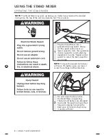 Preview for 8 page of KitchenAid KSM3311X Instructions Manual