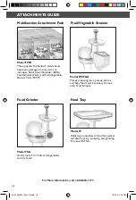 Preview for 18 page of KitchenAid KSM7586POB1 Instructions Manual