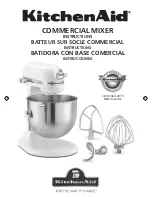 Preview for 1 page of KitchenAid KSM8990ER Instructions Manual