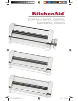 Preview for 1 page of KitchenAid KSMFETPRA User Manual