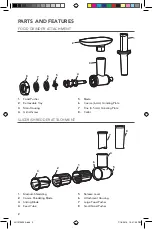 Preview for 2 page of KitchenAid KSMFGA Manual