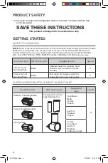 Preview for 4 page of KitchenAid KSMFGA Manual