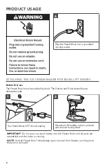 Предварительный просмотр 6 страницы KitchenAid KSMICM Manual