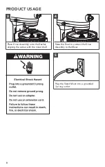 Preview for 8 page of KitchenAid KSMICM Manual