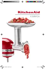 Предварительный просмотр 1 страницы KitchenAid KSMMGA Manual