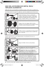 Предварительный просмотр 26 страницы KitchenAid KSMMGA Manual