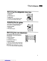 Предварительный просмотр 9 страницы KitchenAid KSRB25F Use & Care Manual