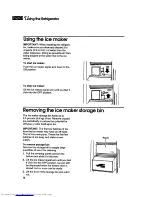 Предварительный просмотр 14 страницы KitchenAid KSRB25F Use & Care Manual