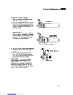 Предварительный просмотр 19 страницы KitchenAid KSRB25F Use & Care Manual